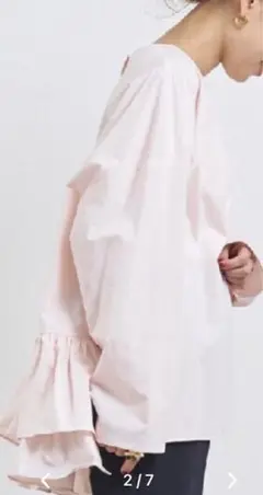 yori バックフリルブラウス ロージーモンスター sono