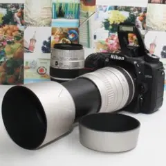 ❤️予備バッテリーu0026新品カメラバッグ付❤️Nikon D7500 ダブルレンズ
