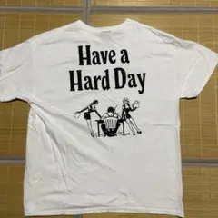 HIDE AND SEEK HAVE A HARD DAY tシャツ XL