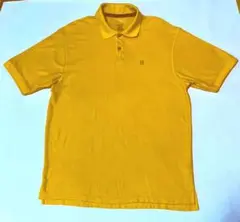 IZOD ワンポイント 刺繍 半袖 ポロシャツ ブラウン LL