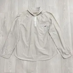 crocodile クロコダイル ストライプ シャツ ブラウス トップス 長袖