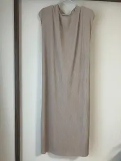 UNIQLO ノースリーブストライプワンピース Lサイズ
