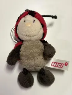 NICI ニキ てんとう虫 キーホルダー ぬいぐるみ
