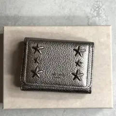【新品未使用/付属品完備】 JIMMY CHOO / ネモUURミニウォレット