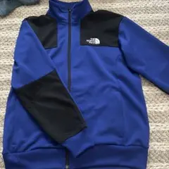 THE NORTH FACE 青 ジップアップジャージ