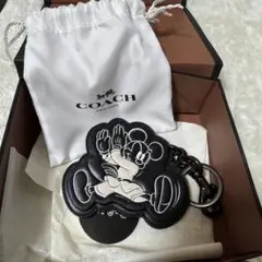 希少　美品　箱付き　COACH ミッキーマウスコラボ キーホルダー　日本限定