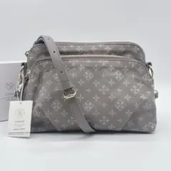 未使用品✨タグ付き　ラシット　トリプルポケット　ショルダーバッグ　グレー