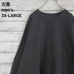 古着 FRUIT OF THE LOOM スウェット 無地 定番 グレー 3XL