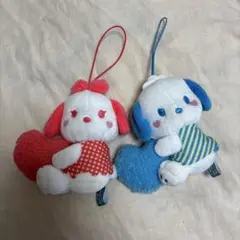ポチャッコ ポチャミ ぬいぐるみ2体セット