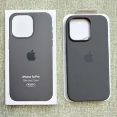 新品未使用· iPhone 16 Pro シリコンケース MagSafe グレー