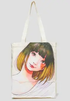 グラニフ　浅野いにお　スクエアトートバッグ　Cover Girl　サブバッグ