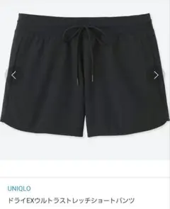 未使用　UNIQLO速乾ドライショートパンツ 　L　黒