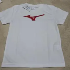 Mizuno バレーボールシャツ 白 140