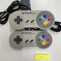 スーパーファミコンコントローラー2個セット 動作確認済み
