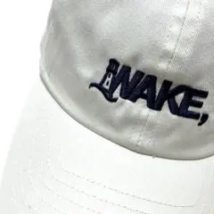 美品 白 wake sapporo × alwayth キャップ 在原みゆ紀