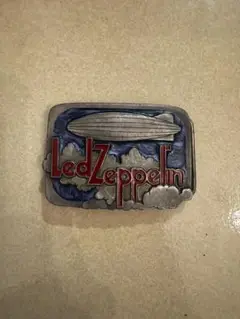Led Zeppelin レッドツェッペリン ベルトバックル 中古