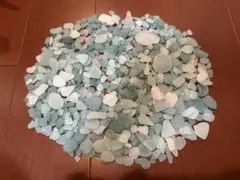 【1級】シーグラス ブルー系 1kg