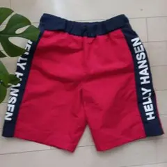 HELLY HANSEN 水着 男の子用 レッド/ネイビー