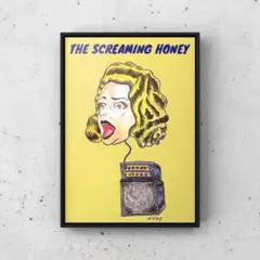 ★A4フレーム付き★オリジナル アートポスター THE SCREAMING2