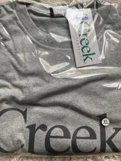 【新品】XL creek ロゴプリント ロンT