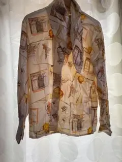 ESCADA ヴィンテージ シルク シャツ