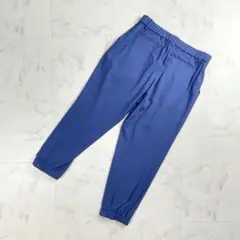 組曲 スラックスウエストゴムパンツ 青 ブルー レディース サイズ5*XC9