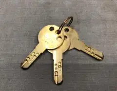 BRASS 真鍮　ブランクキー　キーホルダー