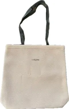 LANCOME ベージュ メッシュ エコバッグ