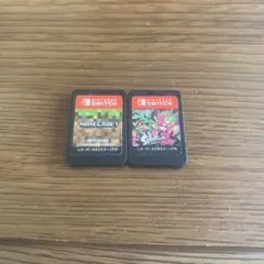 Minecraft & Splatoon 2 ゲームカードセット