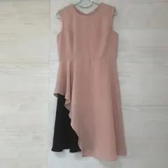 【新品】ノースリーブアシンメトリックワンピース
