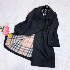極美品✨バーバリーロンドン ダウンコート ロングコート ノバチェック 40
