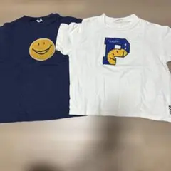 BREEZEスマイリーフェイス Tシャツ 2枚セット 120cm