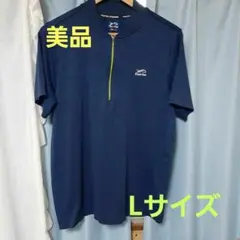 【美品】ワークマン　Find−out　ハーフジップ　カットソートレーニングウェア