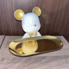 小物トレイ　クマ　置物