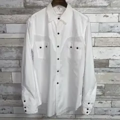 The Letters ウエスタンシャツ sizeM 裾切りっぱなし 日本製
