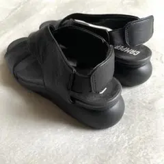 【美品✨】Camper BALLOON サンダル　ブラック　レザー　22.5cm