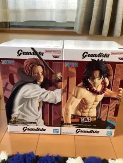 Grandista ポートガス・D・エースてフィギュア・シャンクス 2体セット