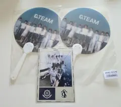 &TEAM 青嵐 特典 ステッカー うちわ