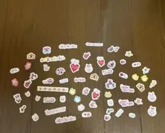 平成レトロ☆フレークシール　うさぎ