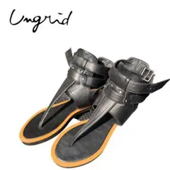 Ungrid アンクルストラップフラットサンダル　未使用品　S