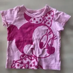 ミニーマウス ピンク Tシャツ
