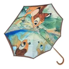 ディズニー　バンビ＆ファリーン 長傘 ジャンプ式 晴雨兼用 ディズニー バンビ＆ファリーン 長傘 ジャンプ式 晴雨兼用 突け