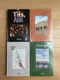 teen,age SEVENTEEN 2ndアルバム　まとめ売り　全形態セット