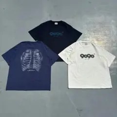 新品 Lサイズ　X-ray Bone Tee　Black　9090