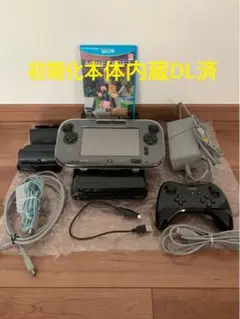 Nintendo Wii U クロ すぐに遊べます