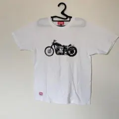 STROKE バイクプリント Tシャツ ホワイト　ビンテージ　美品