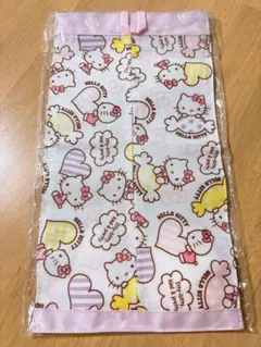 ハローキティ　壁掛けティッシュBOXケース