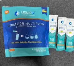 熱中症、脱水症対策経口補水液パウダーLiquid I.V. フルーツポンチ味3本