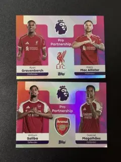 topps プレミアリーグ アーセナル リヴァプール