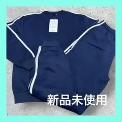 ネイビー ライントレーナー